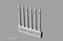 Hauler HLH72150 - 7,5cm KwK42 ammo for Pz.V Panther ausf.D/A/G