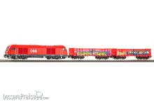 Piko 57033 - Start-Set kids Güterzug Rh 2016 ÖBB mit zwei offenen Güterwagen Eaos