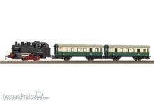 Piko 57035 - Start-Set mit Bettung Dampflok BR 80 VSM mit Personenwagen NS VI