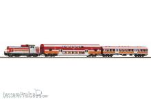 Piko 57114 - Start-Set mit Bettung SM42 mit 2x Personenwagen Polregio VI
