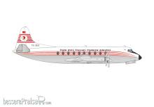 Herpa 572866 - Turkish Airlines Vickers Viscount 700 - TC-SES