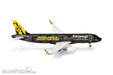 Herpa 573764 - Eurowings Airbus A320, D-AEWM, BVB Mannschaftsairbus (2025)