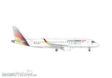 Herpa 573924 - German Airways Embraer E190 - new (2025) colors - D-AJHW
