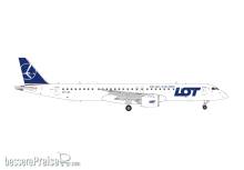 Herpa 573931 - LOT Polish Airlines Embraer E195-E2 - SP-LEA