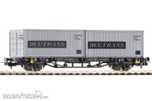 Piko 57747 - Containertragwagen Lgs579 DR IV ´Deutrans´