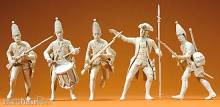 Preiser 57810 - 1:24 Preußen 1756 (5 Figuren)