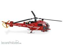Herpa 580847 - Sécurité Civile Sud Aviation SA 316 Alouette III - GHSC Base Chamonix / Musée de lAir et de lEspace