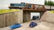 Noch 58093 - Beton-Mauer für Modellbahn H0