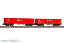 Piko 58234 - 2er Set Offene Güterwagen Eaos DB AG V mit Sandladung