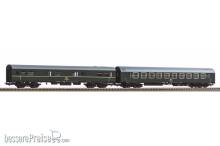 Piko 58246 - 2er Set Personenwagen D 244 Brest Köln DR IV
