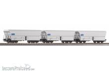 Piko 58254 - 3er Set Schüttgutwagen Falns GATX VI