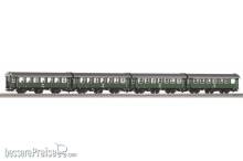 Piko 58268 - 4er Set Umbauwagen ´Gastarbeiter´ DB IV