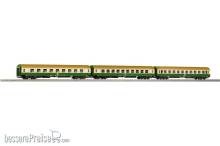 Piko 58278 - 3er Set Personenwagen 2 x 2. Klasse + 1 x 1. Klasse DR IV