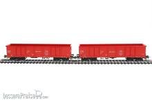 Piko 58280 - 2er Set Offene Güterwagen Eaos DB Schenker Rail Polska VI