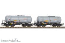 Piko 58283 - 2er Set Kesselwagen 406Rb PCC VI