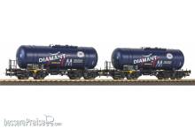 Piko 58284 - 2er Set Kesselwagen 406Ra PKP VI