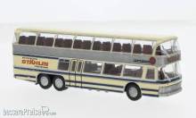 Brekina 58295 - Brekina Starline, Neoplan NH 22 DD, 1967, Reisebüro Stählin, 1:87