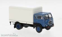 Brekina 58606 - Fiat 642 Koffer, blau, weiss,