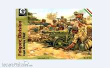 WATERLOO 1815 AP004 - Folgore Division Light Artillery, 1942 in 1:72