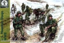 WATERLOO 1815 AP031 - U.S. Mountain Troops WWII in 1:72