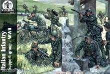WATERLOO 1815 AP034 - Italian Infantry Support group WWII in 1:72