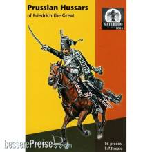 WATERLOO 1815 AP052 - Prussian Hussars of Fredrich the Great in 1:72