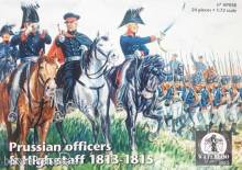 WATERLOO 1815 AP058 - Prussian Officers & High staff 1813-1815 in 1:72