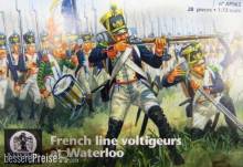 WATERLOO 1815 AP062 - French line voltigeurs at Waterloo in 1:72