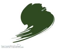 HATAKA HTK-B242 - Blue Line 17ml IJA Olive Green (Midori-iro)