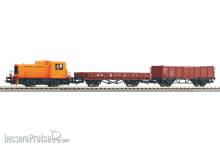Piko 59101 - PIKO SmartControl WLAN Set mit Bettungsgleis DR IV Güterzug mit TGK2