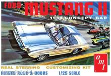 Round2 591369 - 1/25 1963 Ford Mustang II Concept Car