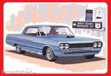 Round2 591396 - 1/25 1964 Chevrolet Impala Super Street Rod
