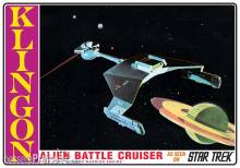 Round2 591428 - 1/650 Star Trek: The Original Series Klingon Battle Cruiser