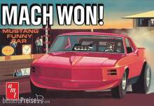 Round2 591455 - 1/25 1970 Ford Mustang Funny Car Mach Won