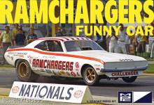 Round2 592964 - 1/25 Ramchargers Dodge Challenger Funny Car
