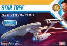 Round2 592974 - 1/1000 Star Trek USS Enterprise refit Wrath of Kahn Ed.