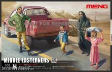 MENG-Model HS-001 - 1:35 Middle Easterns in the Street