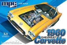 Round2 593002 - 1/25 1960er Chevy Corvette 7 in 1