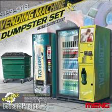 MENG-Model SPS-018 - 1:35 Vending Machine & Dumster Set