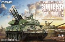 MENG-Model TS-023 - 1:35 Russian ZSU-23-4 Shilka Self-Propelled Anti-Aircraft Gun