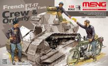 MENG-Model HS-005 - 1:35 French FT-17 Light Tank Crew & Orderly