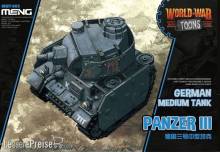 MENG-Model WWT-005 - German Medium Tank Panzer III(Cartoon