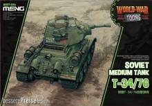 MENG-Model WWT-006 - Soviet Medium Tank T-34/76(Cartoon Model