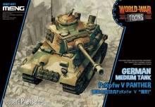 MENG-Model WWT-007 - German Medium Tank PzKpfw V Panther (Cartoon Model)