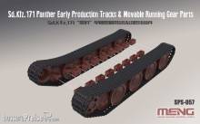 MENG-Model SPS-057 - 1:35 German Medium Tank Sd.Kfz.171 PantherEar Production Tracks&Movable Running GearParts