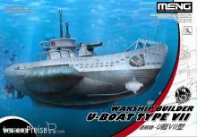MENG-Model WB-003 - Warship Builder- U-Boat Type VII (Cartoon Model)