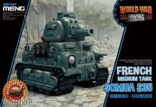 MENG-Model WWT-009 - French Medium Tank Somua S-35 (Cartoon Model)