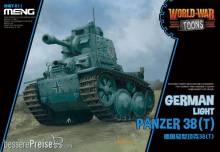 MENG-Model WWT-011 - German Light Panzer 38(T) (CartoonModel)