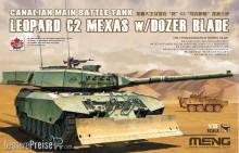 MENG-Model TS-041 - 1:35 Canadian Main Battle Tank Leopard C2 MEXAS w/Dozer Blade