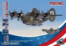 MENG-Model mPLANE-006 - U.S. B-24 Heavy Bomber (Cartoon Model)